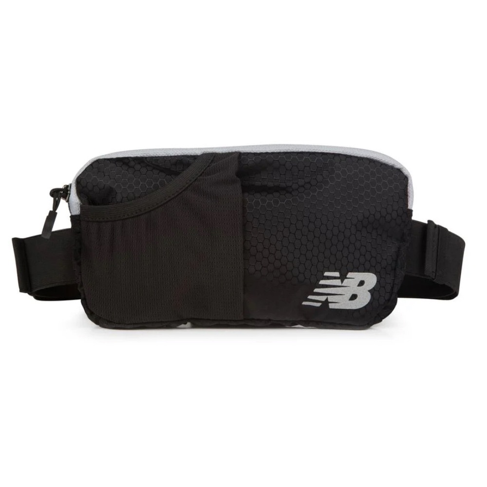 New Balance Black and White Belt Bag